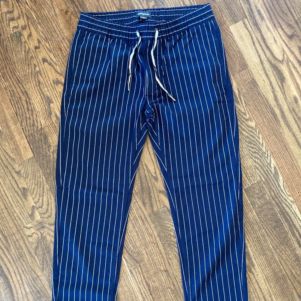 Pinstriped pants, Barney Cools from Wildfang